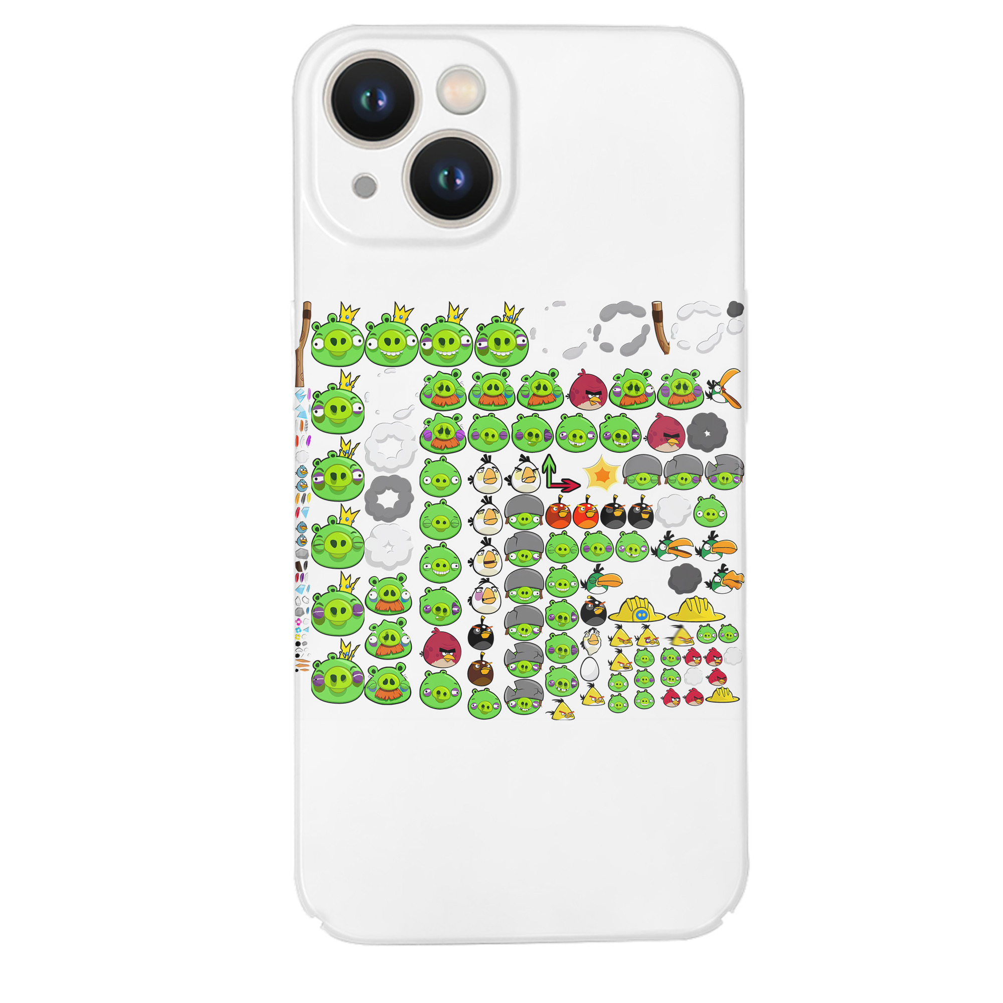 （画像用） Angry Birds アングリーバード 【iPhone 14シリーズ対応】ハードケース
